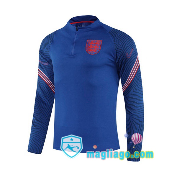 Magliago - Passione Maglie Thai Affidabili Basso Costo Online Shop | Felpe Allenamento Inghilterra Blu 2020/2021