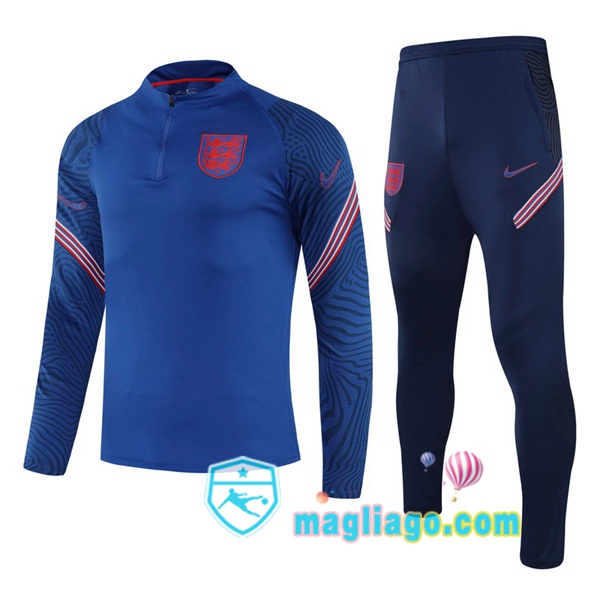 Magliago - Passione Maglie Thai Affidabili Basso Costo Online Shop | Tuta da Allenamento Inghilterra Blu 2020/2021