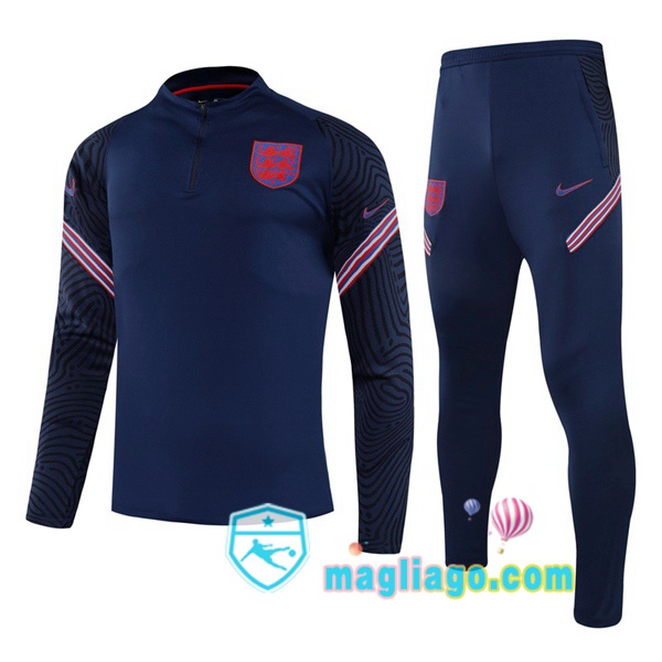 Magliago - Passione Maglie Thai Affidabili Basso Costo Online Shop | Tuta da Allenamento Inghilterra Blu Royal 2020/2021