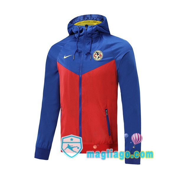 Magliago - Passione Maglie Thai Affidabili Basso Costo Online Shop | Giacca A Vento Club America Rosso Blu 2020/2021
