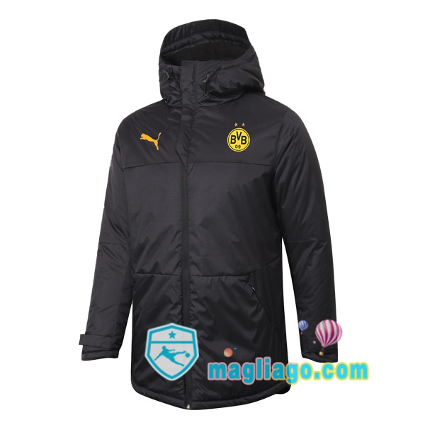 Magliago - Passione Maglie Thai Affidabili Basso Costo Online Shop | Uomo Piumino Da Calcio Dortmund BVB Nero 2020/2021