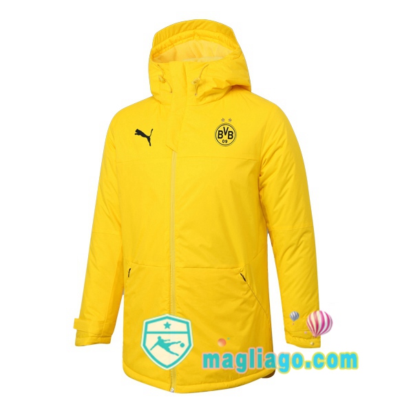 Magliago - Passione Maglie Thai Affidabili Basso Costo Online Shop | Uomo Piumino Da Calcio Dortmund BVB Giallo 2020/2021