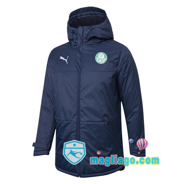 Magliago - Passione Maglie Thai Affidabili Basso Costo Online Shop | Uomo Piumino Da Calcio Palmeiras Blu Royal 2020/2021