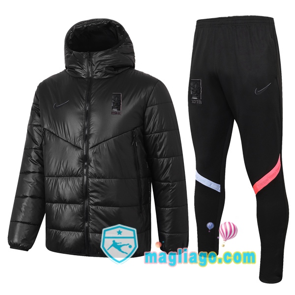 Magliago - Passione Maglie Thai Affidabili Basso Costo Online Shop | Uomo Piumino E Pantaloni Corea Nero 2020/2021