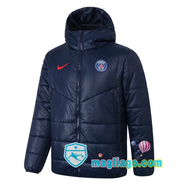 Magliago - Passione Maglie Thai Affidabili Basso Costo Online Shop | Uomo Piumino Da Calcio Paris PSG Blu Royal 2020/2021