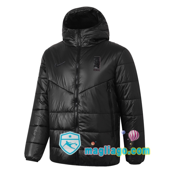 Magliago - Passione Maglie Thai Affidabili Basso Costo Online Shop | Uomo Piumino Da Calcio Corea Nero 2020/2021