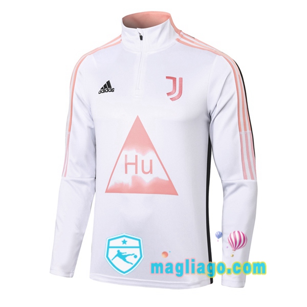 Magliago - Passione Maglie Thai Affidabili Basso Costo Online Shop | Felpe Allenamento Juventus Adidas X Human Race Bianco 2020/2021