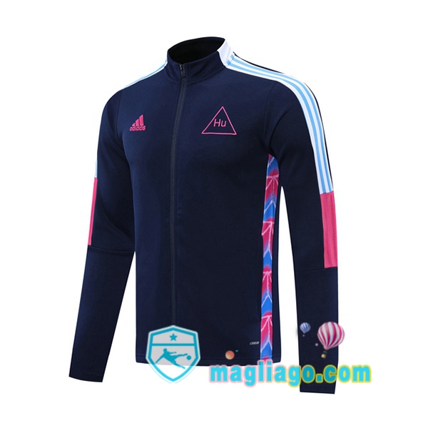 Giacca Calcio Adidas X Human Race Blu Royal 2020/2021