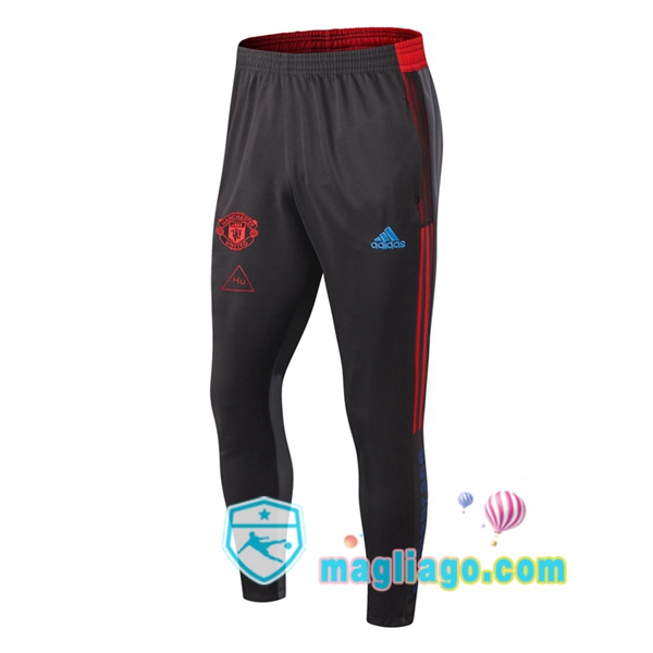 Magliago - Passione Maglie Thai Affidabili Basso Costo Online Shop | Pantaloni Da Allenamento Manchester United Adidas X Human Race Marrone 2020/2021