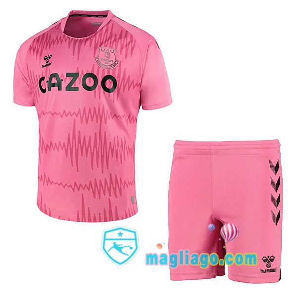 Magliago - Passione Maglie Thai Affidabili Basso Costo Online Shop | Maglia Everton Bambino Portiere Rosa 2020/2021
