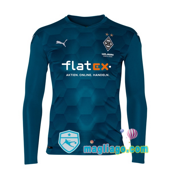 Magliago - Passione Maglie Thai Affidabili Basso Costo Online Shop | Maglia Monchengladbach Uomo Portiere Blu 2020/2021