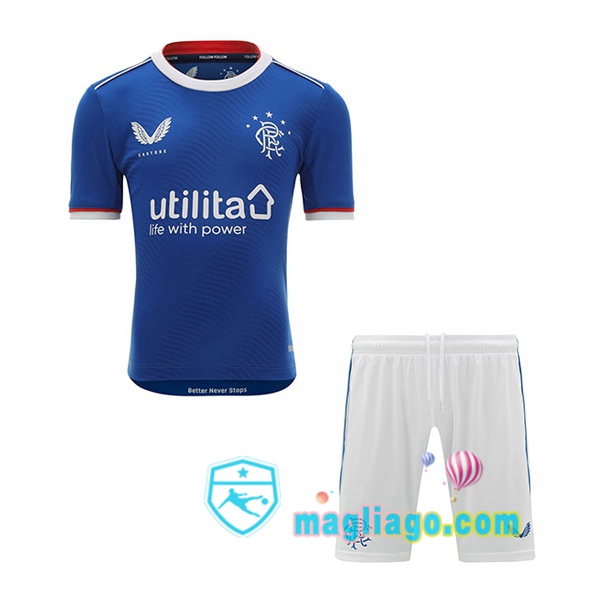 Magliago - Passione Maglie Thai Affidabili Basso Costo Online Shop | Maglia Rangers FC Bambino Prima 2020/2021