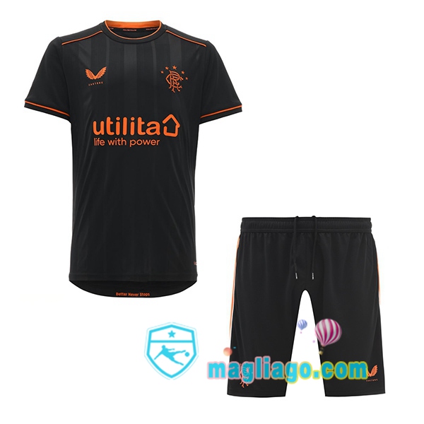 Magliago - Passione Maglie Thai Affidabili Basso Costo Online Shop | Maglia Rangers FC Bambino Terza 2020/2021
