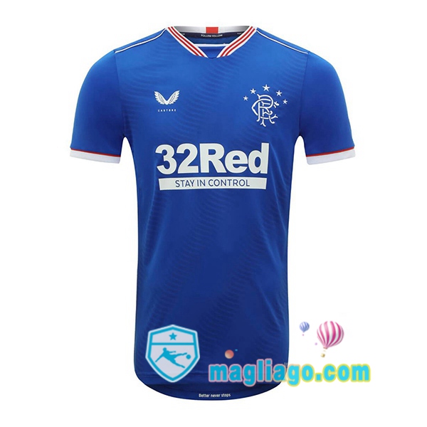 Magliago - Passione Maglie Thai Affidabili Basso Costo Online Shop | Maglia Rangers FC Uomo Prima 2020/2021