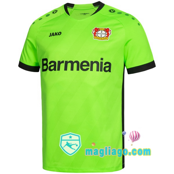 Magliago - Passione Maglie Thai Affidabili Basso Costo Online Shop | Maglia Bayer 04 Leverkusen Uomo Portiere Verde 2020/2021