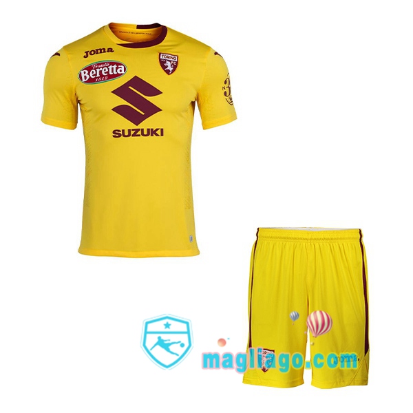 Magliago - Passione Maglie Thai Affidabili Basso Costo Online Shop | Maglia Torino FC Bambino Portiere Giallo 2020/2021