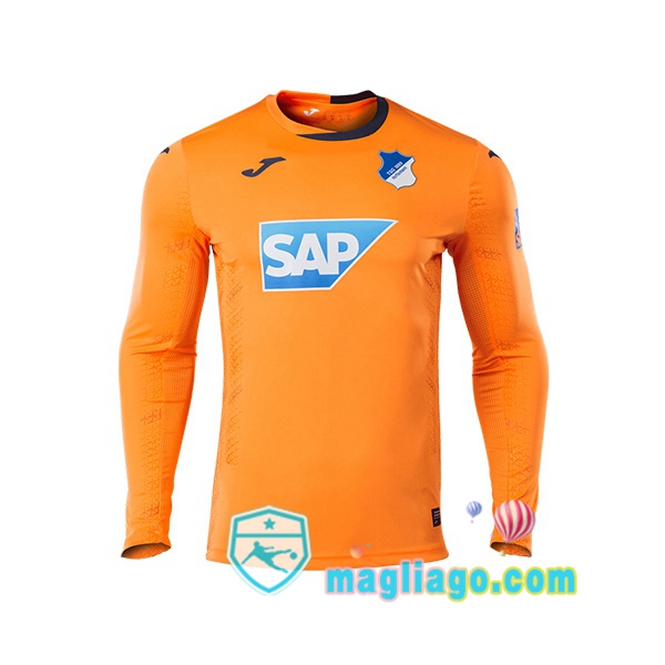 Magliago - Passione Maglie Thai Affidabili Basso Costo Online Shop | Maglia TSG Hoffenheim Uomo Portiere Maniche Lunghe Arancione 2020/2021