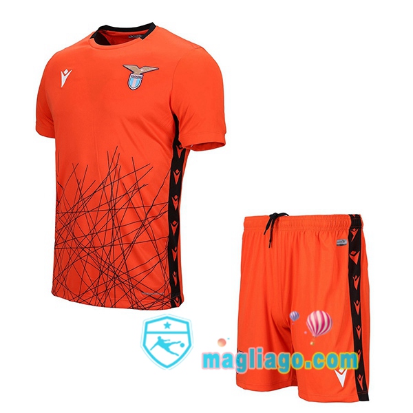 Magliago - Passione Maglie Thai Affidabili Basso Costo Online Shop | Maglia SS Lazio Bambino Portiere Arancione 2020/2021