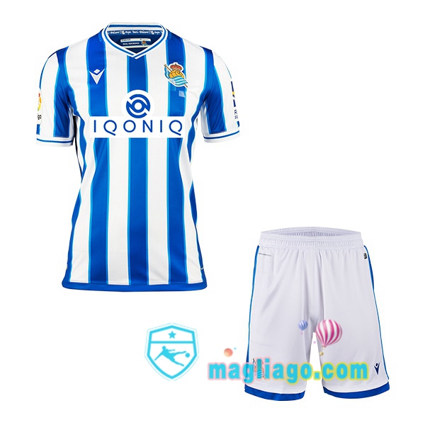Magliago - Passione Maglie Thai Affidabili Basso Costo Online Shop | Maglia Real Sociedad Bambino Prima 2020/2021