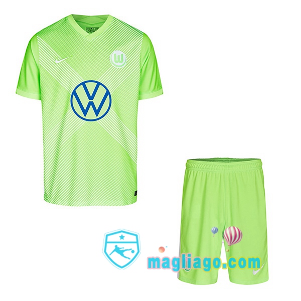 Magliago - Passione Maglie Thai Affidabili Basso Costo Online Shop | Maglia Vfl Wolfsburg Bambino Prima 2020/2021