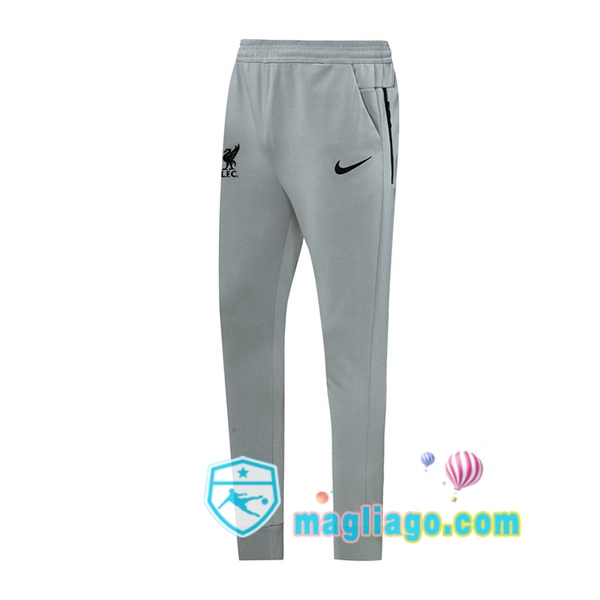 Magliago - Passione Maglie Thai Affidabili Basso Costo Online Shop | Pantaloni Da Allenamento FC Liverpool Grigio 2020/2021