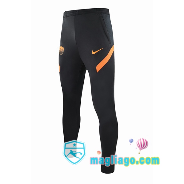 Magliago - Passione Maglie Thai Affidabili Basso Costo Online Shop | Pantaloni Da Allenamento AS Roma Nero 2020/2021