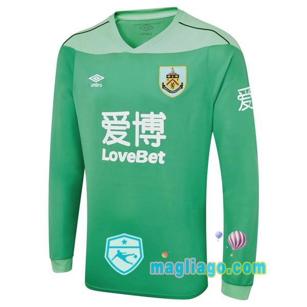 Magliago - Passione Maglie Thai Affidabili Basso Costo Online Shop | Maglia Burnley Uomo Portiere Maniche Lunghe Verde 2020/2021