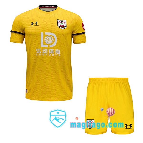 Magliago - Passione Maglie Thai Affidabili Basso Costo Online Shop | Maglia Southampton FC Bambino Portiere Giallo 2020/2021
