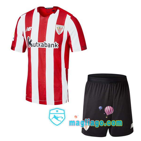 Magliago - Passione Maglie Thai Affidabili Basso Costo Online Shop | Maglia Athletic Bilbao Bambino Prima 2020/2021