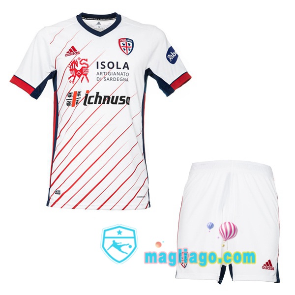 Magliago - Passione Maglie Thai Affidabili Basso Costo Online Shop | Maglia Cagliari Calcio Bambino Seconda 2020/2021