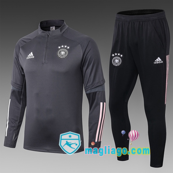 Magliago - Passione Maglie Thai Affidabili Basso Costo Online Shop | Tuta da Allenamento Germania Bambino Grigio Scuro 2020/2021