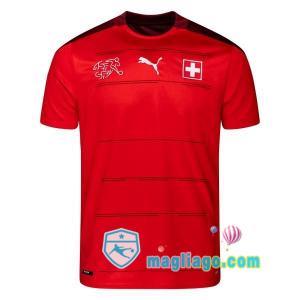 Magliago - Passione Maglie Thai Affidabili Basso Costo Online Shop | Nazionale Maglia Svizzera Prima 2020/2021