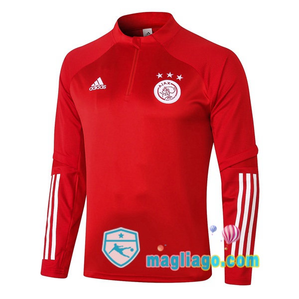 Magliago - Passione Maglie Thai Affidabili Basso Costo Online Shop | Felpe Allenamento AFC Ajax Rosso 2020/2021