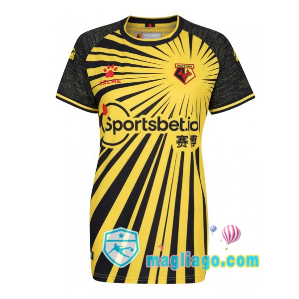 Magliago - Passione Maglie Thai Affidabili Basso Costo Online Shop | Maglia Watford FC Donna Prima 2020/2021