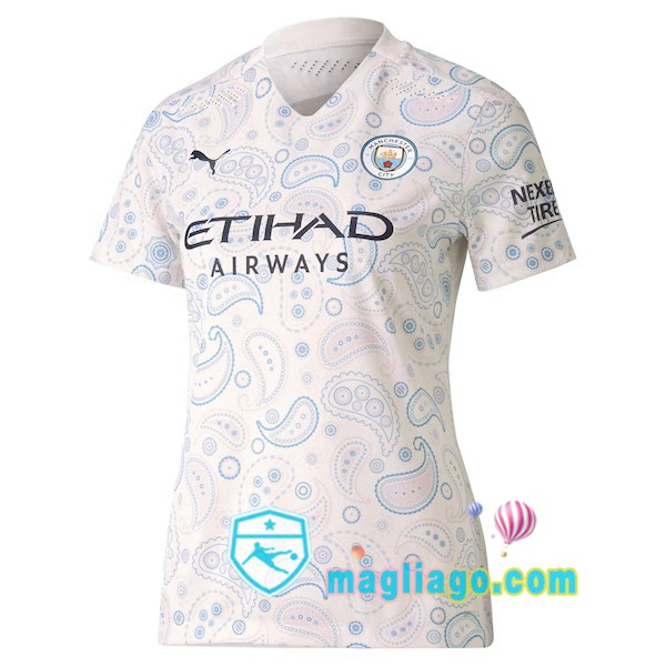 Magliago - Passione Maglie Thai Affidabili Basso Costo Online Shop | Maglia Manchester City Donna Terza 2020/2021