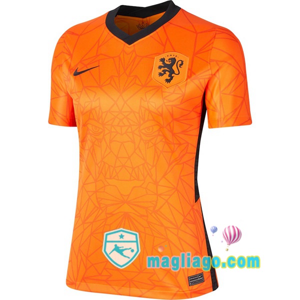 Magliago - Passione Maglie Thai Affidabili Basso Costo Online Shop | Nazionale Maglia Paesi Bassi Donna Prima 2020/2021