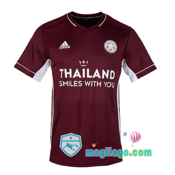Magliago - Passione Maglie Thai Affidabili Basso Costo Online Shop | Maglia Leicester City Seconda Thailand Smiles With You 2020/2021