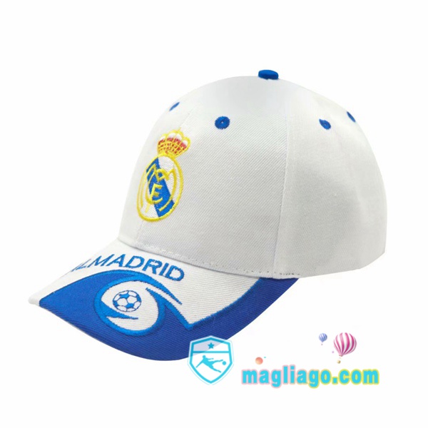Magliago - Passione Maglie Thai Affidabili Basso Costo Online Shop | Cappellino Da Calcio Real Madrid Bianco 2020/2021