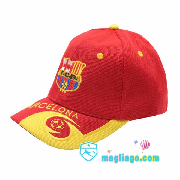 Magliago - Passione Maglie Thai Affidabili Basso Costo Online Shop | Cappellino Da Calcio FC Barcellona Rosso 2020/2021
