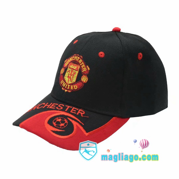 Magliago - Passione Maglie Thai Affidabili Basso Costo Online Shop | Cappellino Da Calcio Manchester United Nero 2020/2021