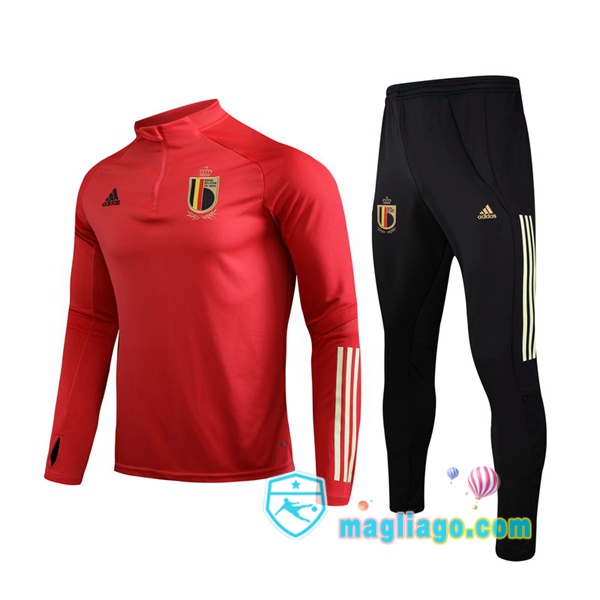 Magliago - Passione Maglie Thai Affidabili Basso Costo Online Shop | Tuta da Allenamento Belgio Rosso 2019/2020