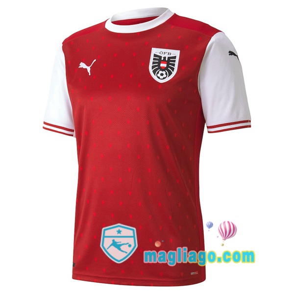 Magliago - Passione Maglie Thai Affidabili Basso Costo Online Shop | Nazionale Maglia Austria Prima 2020/2021