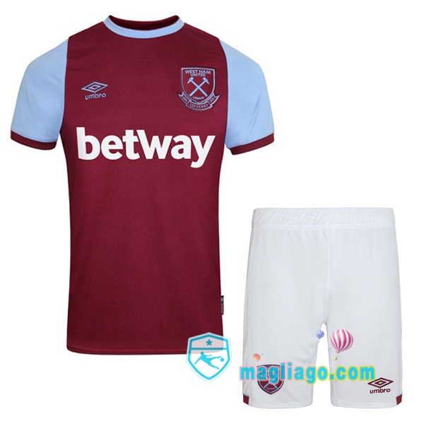 Magliago - Passione Maglie Thai Affidabili Basso Costo Online Shop | Maglia West Ham Bambino Prima 2020/2021