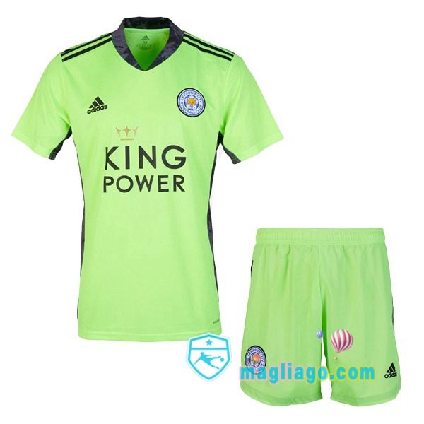 Magliago - Passione Maglie Thai Affidabili Basso Costo Online Shop | Maglia Leicester City Bambino Portiere Verde 2020/2021