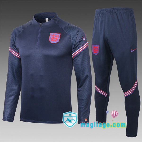 Magliago - Passione Maglie Thai Affidabili Basso Costo Online Shop | Tuta da Allenamento Inghilterra Bambino Blu Royal 2020/2021