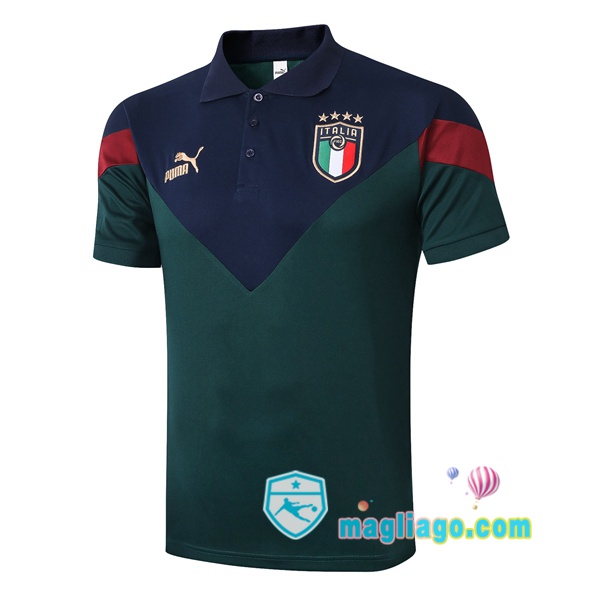 Magliago - Passione Maglie Thai Affidabili Basso Costo Online Shop | Italia Polo Maglia Uomo Verde 2020/2021