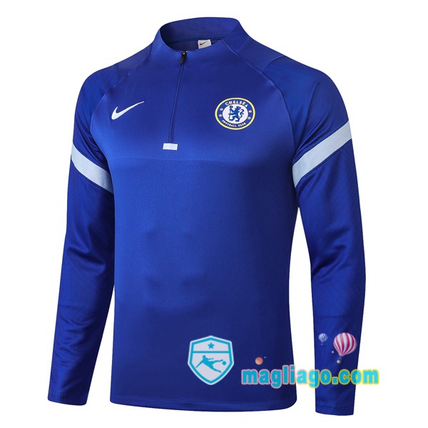 Magliago - Passione Maglie Thai Affidabili Basso Costo Online Shop | Felpe Allenamento FC Chelsea Blu 2020/2021