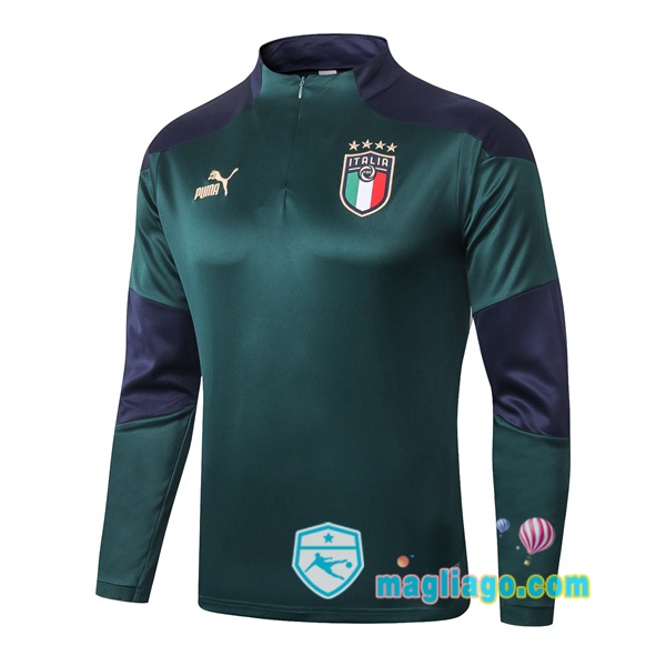 Magliago - Passione Maglie Thai Affidabili Basso Costo Online Shop | Felpe Allenamento Italia Verde 2020/2021