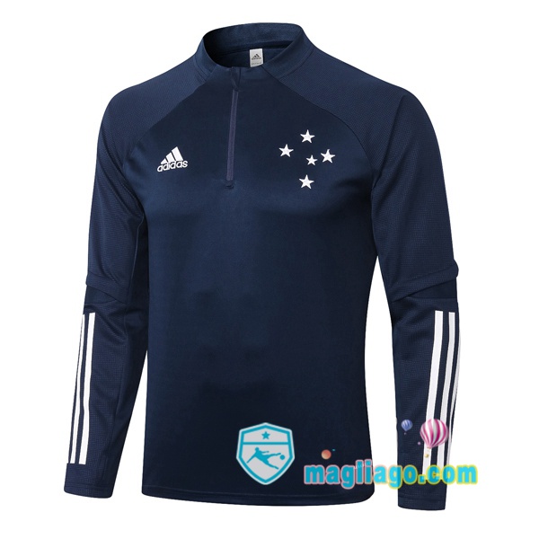 Magliago - Passione Maglie Thai Affidabili Basso Costo Online Shop | Felpe Allenamento Cruzeiro EC Blu Royal 2020/2021
