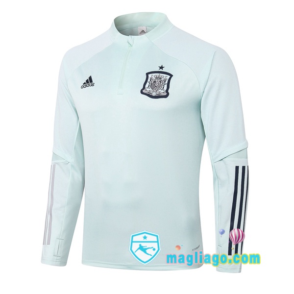 Magliago - Passione Maglie Thai Affidabili Basso Costo Online Shop | Felpe Allenamento Spagna Verde Chiaro 2020/2021